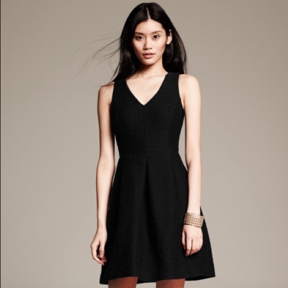 black midi dress with pockets